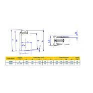 Fourchalu lève-palette en alliage léger - Secatol SA - charge 2T et 2.2T - utilisation avec grues de camion_1