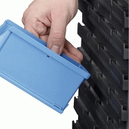 Panneau mural noir - compatible bacs ProfiPlus Box et Compact - 45 x 54 x 2 cm_1