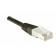 Cordon RJ45 Catégorie 6 F/UTP Noir - 2m - Blindé en Aluminium Cuivre - 852564_1