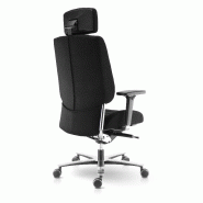 Fauteuil haute performance Azkar en cuir - Sokoa - cuir noir_1