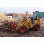 Fourche à fumier KM 250 Knikmops Rollmops - avec grappin pour travaux agricoles et jardinage_1