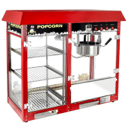Machine à pop corn avec compartiment chauffant_1