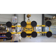 Palonnier à ventouses pour la pose de vitrages - Capacité jusqu'à 800 kg - Disponible en location_1