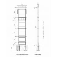GSYZ0007 - Panneau affichage prix carburant - Foshan Nanhai Guose - Puissance légère 240W - Structure personnalisable en aluminium et LED_1