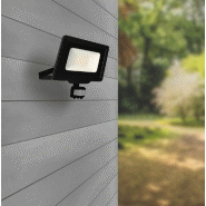 Projecteur mural Kreon 30W 2550lm - détecteur de mouvement - noir_1