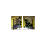 Alyance Décor - Cloisons amovibles - Ardal - Ossature hêtre avec 5 modèles de formes et décors MDF perforés_1