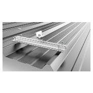 Étrier final 30-50 mm en aluminium K2 Systems - fixation Mini Rail pour tôles trapézoïdales_2