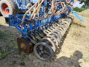 Semoir agricole Lemken Solitair 9 + Rubin 9/600 KUEA - combiné de semis traîné 6 m_1