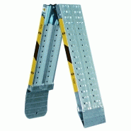 Rampe de chargement légère et pliante Bridgée - Aluminium - 3 longueurs disponibles - Largeur 200 mm_1