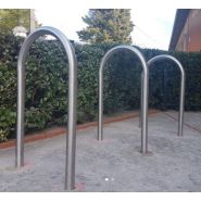 Support vélo en inox 304 ou 316L - tube Ø60mm - largeur 600mm - hauteur 1000mm_1