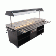 Buffet réfrigerée gn 5/1 l1900mm 7078.0015 COMBISTEEL_1