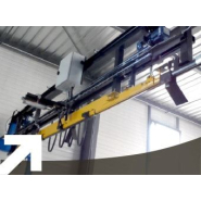 Convoyeur aérien manuel Mantion avec une capacité de charge de 0 à 2000 kg - 9070 - Société ALM_1