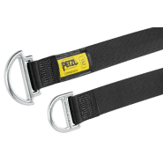 Sangle d'amarrage connexion fixe - Petzl - robuste et multifonctionnelle avec points d'attache en acier forgé_1