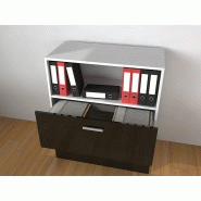 Armoire basse mixte pour dossiers suspendus melo l90xh103_1