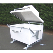 Bac d'équarrissage réfrigéré - 750 litres - Fabrication française - 1500 x 1500 x H 1400 ou 1800 mm_1