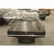 Bac promo réfrigéré sur roulettes avec freins - Longueur 1350 mm_1