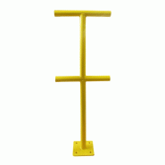 Barrière modulaire en acier - extension longueur 200mm - mâle/femelle - Poteau 2 côtés_1