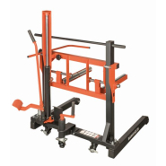 Élévateur hydraulique pour montage/démontage des roues - 600 kg - BH8AC3-600 - inclinable et certifié CE_1