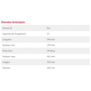 9255 - Cric rouleur hydraulique BGS Technic - capacité de chargement 3 tonnes - construction robuste en acier_1