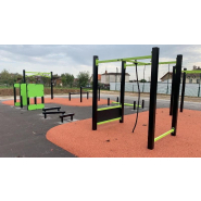 Balancier corde - Parcours sportif - Gamme Ninja_1