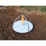 Carrousel - Jeu tourniquet en acier inoxydable conforme EN1176 - Référence BT14055 - Plancher HPL ou acier inoxydable antidérapant_1