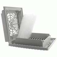 Grille de ventilation 114x114 et filtre pour armoire électrique - LETTEL - GTA-92-FF_1