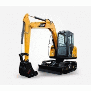 Mini-pelle 7,355 t - SANY SY75C - Moteur 40,9 kW - Godet 0,28 m³_1