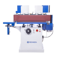 Meuleuse de chants avec oscillation de bande motorisée