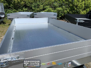 Remorque Benne SARIS - K1356 - 356 x 184 cm - PTAC : 2700 kg - 2 Essieux - Freinée - Pompe MANUELLE - Référence K1 306 184 2700 2_1