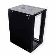 VALUE Armoire murale 15 UH (HxLxP) 768x570x600mm , noir_1