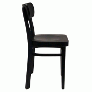 Chaise restaurant bois Bastia - WENGE_1