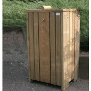Corbeille bois KUBIK 100 Litres_1