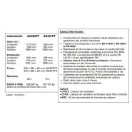 As302p5t - armoire de sécurité pour produits inflammables - delahaye - capacité 130 l_1