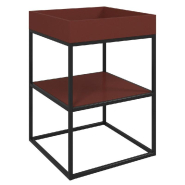 Bac soldeur 60x60x75cm - tube carré 20x20mm (monté) - noir_1