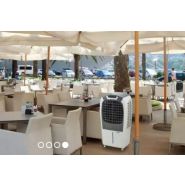 Brezza - Rafraîchisseur évaporatif mobile avec roulettes - Star Progetti France SARL_1