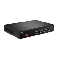 Commutateurs - switch - Emidax GS-1008P V2 - 8 ports RJ-45 PoE+ - Fanless - 16G Switching Capacity_1