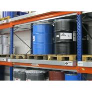 Rayonnage pour produits dangereux - 870 litres - Bac de rétention en acier galvanisé à chaud_1