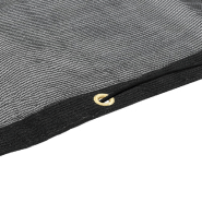 Vidaxl filet pour remorque pehd 1,5 x 2,7 m noir 144990_1