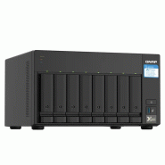 QNAP TS-832PX NAS Tower Annapurna Labs AL324 4 Go DDR4 0 To QNAP Turbo System Aluminium, Noir_1