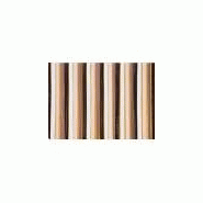 MOREL - Rideau de porte en polyéthylène - Antilles - 90x200 cm - brun et  beige