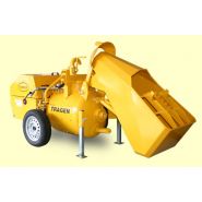 Tragen B250EB - Transporteur de chape Bunker TEK.SP.ED. avec pelle tractée et benne de chargement_1