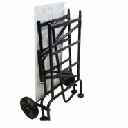 Échafaudage pliable à 3 niveaux avec garde-corps - usage domestique - conforme NF E 85-200_1