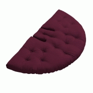 Fauteuil futon convertible Nido Chair - Bordeaux - Matelas 90x180 cm - 12 cm d'épaisseur_1