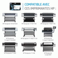 HP 726 cartouche d'encre DesignJet noir mat, 300 ml_1