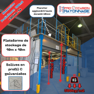 Mezzanine industrielle Profilnorm 100m²_1