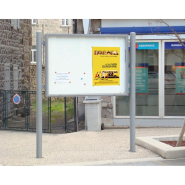 Panneau-vitrine carrefour - aluminium 150mm - ref : 570000.Gpro_1