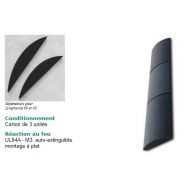 Symphonia 40 - absorbeur de bruit Akustar - en angle 295 mm - dimensions et couleurs variées_1