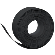 Vidaxl bordures de jardin 3 pcs noir 10 m 20 cm polyéthylène 3155457_1