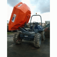 Dumper 5T - Engin de terrassement avec benne pivotante et capacité de 2900 litres_1