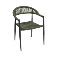 Fauteuil en aluminium gris SANTANA - Stamp_1